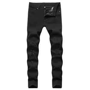 Pantalones Vaqueros de Mezclilla para Hombre, Diseño Moderno, Calidad Premium, 100% Algodón, Transpirables, Ligeros, Corte Recto, Estilo Casual Urbano, Precio Económico 2025 - Product Image 3