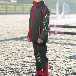 Vente en gros du fabricant de vêtements de compression à demi-fermeture éclair pour enfants couche de base à manches longues avec tissu extensible respirant pour l'équitation - Product Image 6