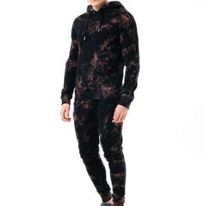 Ensemble de survêtement pour homme grande taille, logo personnalisé, couleur unie, confortable/respirant, séchage rapide, antibactérien, léger - Product Image 1