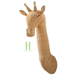 Handmade Bohemian Rattan Coconut <b>Tree</b> Head Wall Hanging Natural Wicker Kids Room Nursery Home <b>Decoration</b> Wedding Birthday OEM - Product Image 5