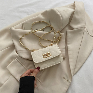Wholesale Factory 2026 Classic <b>Ladies</b> Embroidery <b>Bag</b> Fashion Designer Retro Small Clutches Gold Chain <b>Ladies</b> <b>Leather</b> Handbags - Product Image 4