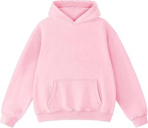 Custom Logo Washed Hoodies Street Fashion Apparel Heavyweight Washed Hoodies Cotton Fleece Sweatshirts Garment Dyed Wash Hoodie - Product Image 1