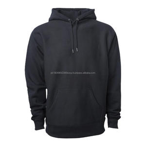 Sweat à capuche oversize pour homme en coton 100% imprimé sur mesure à manches longues en molleton avec col uni Collection hiver - Product Image 2