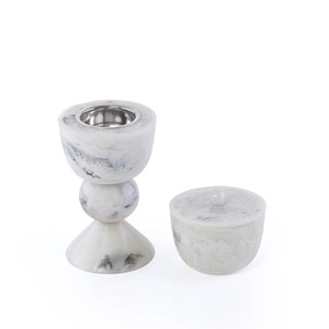 Brûleur d'encens Bakhoor arabe fait main en résine Mubkhar Dahoon pour la maison et l'hôtel - Product Image 3