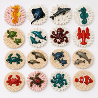Imán de Resina con Forma de Animal Marino, Recuerdo de Arrecife de Coral, Regalo para Acuario, Venta al por Mayor, Colección con Logotipo Personalizado