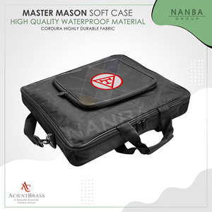 Estuche de Transporte para Regalia del Arco Real Masónico, Estuche Blando MM-WM con Bolsillo - Product Image 2