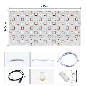 Lentille LED 160 degrés 24V Feuille de module LED flexible SMD2835 de haute qualité Feuille de LED découpable avec 5 ans de garantie UL CE - Product Image 3