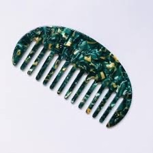 Peigne en résine professionnel pour barbier, coiffure de salon, écologique, décoration DIY, haute qualité, forme personnalisée ILAHI, art populaire fait main - Product Image 3