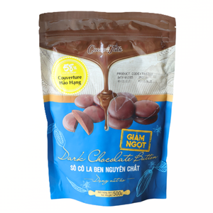 ขายส่งบิสกิตคุกกี้ช็อกโกแลตแท้ HALAL อร่อยหวานฉ่ำ รับผลิตแบบ OEM/ODM ช็อกโกแลตดาร์กแท้ 58% โกโก้ 1 กิโลกรัม ราคาดี - Product Image 1