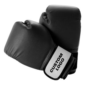 Guantes de Boxeo Ligeros para Adultos, Negros, para Competencia de Artes Marciales, Servicio OEM ODM, Nuevo, Precio de Fábrica, para Niños, 16 oz - Product Image 1