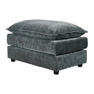 Divani da Soggiorno Grigi a Tre Posti con Due Poggiapiedi 2018 - Product Image 6