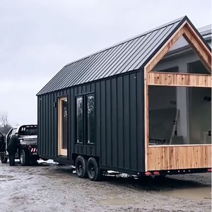 บ้านสำเร็จรูปสมัยใหม่จากตู้คอนเทนเนอร์ บ้านโมดูลาร์ขนาดเล็ก บ้านพักตากอากาศแบบพกพา สำหรับอยู่อาศัย สำนักงาน รีสอร์ท ให้เช่า - Product Image 2