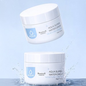 [ROOICELL] Aqua Super Waterdrop Moisture <b>Cream</b> Korean Cosmetics Cooling Soothing Moisture Lock 50g <b>Face</b> Moisturizer - Product Image 1