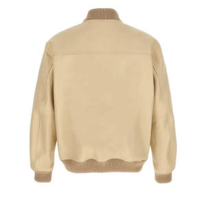 Custom Premium Men's Varsity <b>Jacket</b> Vintage PU Leather <b>Baseball</b> <b>Bomber</b> <b>Jacket</b> Wholesale Unisex Streetwear Fashion Letterman Coat - Product Image 6