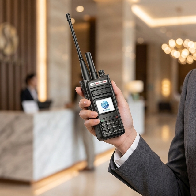 Dual-Mode Walkie Talkie 4G POC Radio SIM TYPE-C Charging High-Capacity Intercom Global Long RangeTwo Way Radio Analog Digital