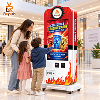 Mesin Vending TCG Tipe Lantai Kapasitas Tinggi Dispenser Paket Kartu Sistem SDK 4G WiFi Iklan Jarak Jauh Untuk Penggunaan di Pusat Perbelanjaan