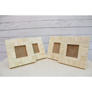 Nouvelle Arrivée Cadre Photo en Os Sculpté à la Main, Forme Irrégulière, Cadre Photo en Os Fait Main, Idéal pour le Salon, le Bureau et la Maison - Product Image 3