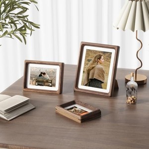 Cadre photo en bois de noyer écologique, durable, léger, 5x7, fait main, vente en gros |   Aqudus Saleem - Product Image 3