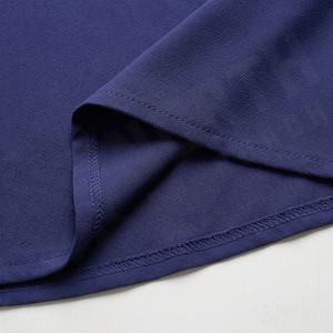 2025 OEM Kimono Abaya pour femmes musulmanes, en tissu polyester épais, doux et très extensible, col en V, manches longues, pour fêtes, Ramadan, mariages - Product Image 6