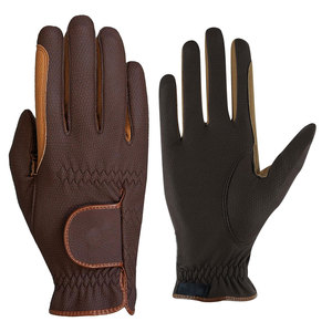 Gants tactiles antidérapants à doigts entiers unisexes professionnels pour l'extérieur personnalisables en cuir véritable - Product Image 1