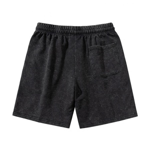 Conjunto de Shorts de Verano para Hombre, Diseño Nuevo, 2 Piezas, Camiseta de Felpa, Lavado Ácido, Transpirable, Ligero, 100% Algodón, Estampado Urbano - Product Image 5