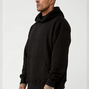 Sweat à capuche surdimensionné pour homme, impression personnalisée, qualité supérieure, prix bas, vente en gros, mode streetwear, tissu lourd - Product Image 3