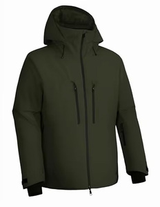 Vestes de sport imperméables pour hommes, pour la randonnée en montagne, avec fermeture éclair, veste de pluie - Product Image 1