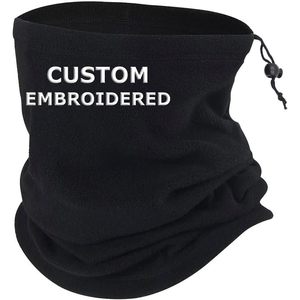 2025 Custom Embroidery Ski Beanie Hat and Fleece <b>Neck</b> Gaiter Cold Weather Hiking Face Warmer <b>Scarf</b> - Product Image 5