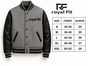 Custom <b>Winter</b> Varsity <b>Jacket</b> Men Wool <b>Leather</b> Sleeves Embroidered Sherpa OEM Logo Bomber Baseball Streetwear Bulk Wholesale - Product Image 5