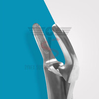 Forceps Ekstraksi Gigi Manual Baja Tahan Karat Berkualitas Tinggi Bersertifikat CE Dapat Digunakan Kembali Pegangan Ergonomis Ringan Garansi 1 Tahun