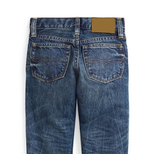 Pantalons en jean pour enfants, coton respirant, jeans décontractés, fabricant OEM, vente en gros, collection de vêtements haut de gamme, vêtements pour garçons - Product Image 3