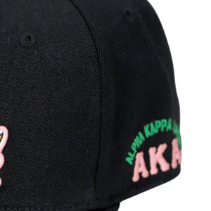 AKA Crest Black Ball <b>Cap</b> Adjustable Strap Hat Embroidered Logo Baseball <b>Cap</b> Classic <b>Women</b> Men Casual Fashion Headwear Gift Idea - Product Image 5