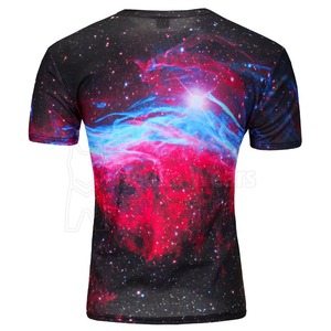 T-shirts personnalisés pour hommes en polyester imprimé par sublimation intégrale pour le sport et les loisirs 2026 - Product Image 3