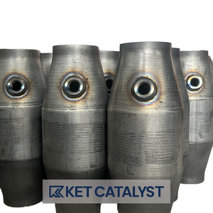 Convertidor catalítico automático de 2,5 pulgadas, 3 pulgadas, Universal, alto rendimiento de flujo, sustrato metálico de panal, catalizador de coche de tres vías, 200CPSI 300CPSI - Product Image 1