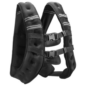 Chaleco con Peso de 20 Libras con Franjas Reflectantes, Hebilla Ajustable, Equipo de Entrenamiento Corporal para Hombres y Mujeres - Product Image 1