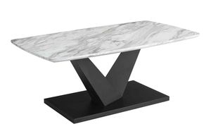 Meubles en marbre, meubles en marbre ronds, table basse en marbre, meubles de salon glamour, table basse décorative, marbre élégant - Product Image 3
