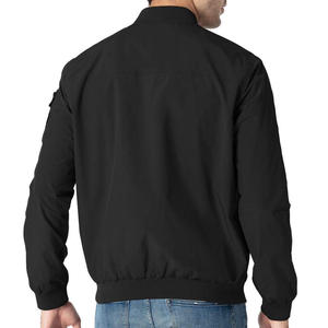Blouson Bomber Premium Finition Satinée Doublure Lisse Tendance pour Soirées Tissu Personnalisable Style Polyvalent Vêtement d'extérieur - Product Image 4