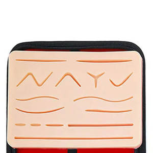 Kit de sutures chirurgicales en acier inoxydable avec coussinet de suture en silicone réutilisable pour étudiants, en vente à bas prix - Product Image 3