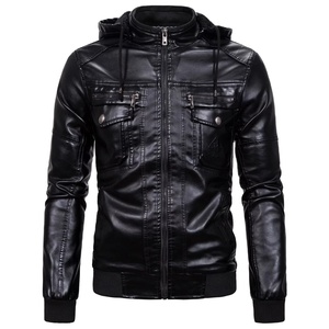 Vestes en cuir classiques de style motard pour un design ajusté – Collection de vêtements de mode en gros - Product Image 1