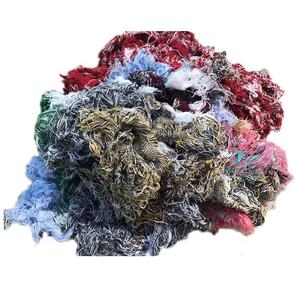 Fils de coton recyclé de fabrication indienne, fibres douces à haute absorption pour le nettoyage et le rembourrage textile, disponible à la vente - Product Image 6