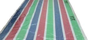 PE Stripe Tarpaulin <b>Waterproof</b> Durable Custom Size Thickness Support Cutting Service for Industrial and Outdoor Use - Product Image 2
