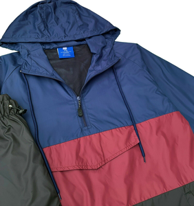 Wholesale Winter Printed Crinkle Tracksuit Waterproof Lightweight Windbreaker Set Contrast Color Breathable Long Sleeve - Product Image 2