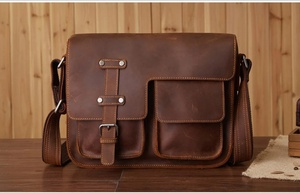 Maletín Moderno para Portátil de Cuero Genuino con Correa, Color, Tamaño y Logotipo Personalizables - Bolsa Protectora Impermeable para Oficina - Product Image 6