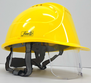 STH-3502A de Corée Casque de sécurité ABS industriel avec visière CE EN397 EN166 Type Certificat Ventilé Cap Style - Product Image 4