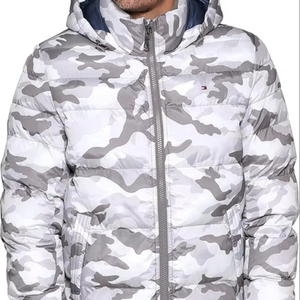 Hot Selling Hooded <b>Men</b> Puffer Jacket Casual Wear New Design Adults Sizes Breathable Eco-Friendly Reversible Wholesale Custom - Product Image 1