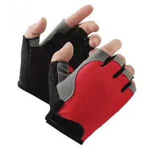 Gants de cyclisme mi-doigts pour hommes, antidérapants, antichocs, pour le sport, la route et le VTT, pour l'été - Product Image 2