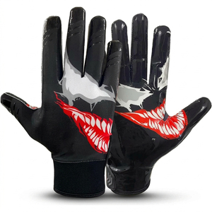 Gants de football américain de style unique, fabriqués au Pakistan, de très haute qualité, personnalisés, super adhérents, pour receveurs, collection 2026 - Product Image 1
