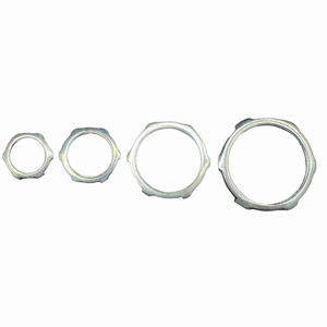 Tuerca de Bloqueo para Conducto, Certificada por UL, Plateada, Resistente a la Corrosión, para Conductos Rígidos/<span class=keywords><strong>IMC</strong></span>, de Acero, para Accesorios de Conducto - Product Image 2