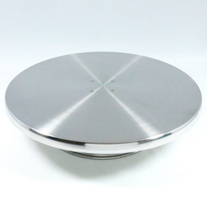 Stainless Steel Cake Decorating <b>Turntable</b> Pastry Rotating <b>Stand</b> Baking Pedal for Cake Frosting Commercial Grade Dishwasher Safe - Product Image 1