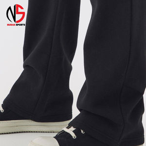 Pantalon de survêtement baggy à double taille avec logo personnalisé imprimé, style streetwear élégant, meilleur prix en ligne, pantalon baggy pour homme 2026 - Product Image 6